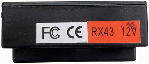 Miniatura 8 de wellye RX43 (RX23) 12 V Niños Powered Ride on Car 2.4G Bluetooth Control remoto y receptor Kit de controlador caja de control Accesorios para niños