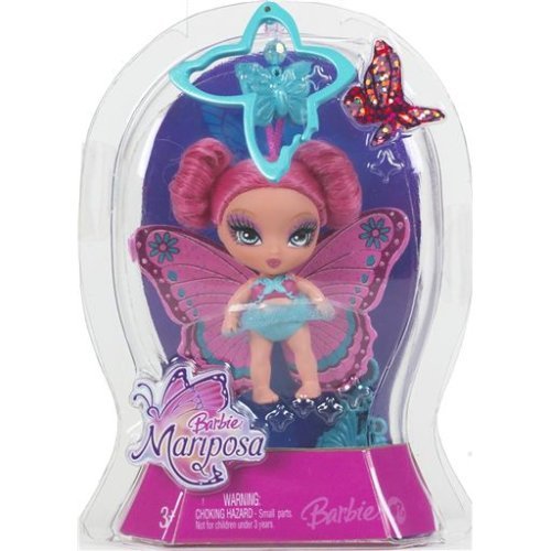 Barbie Mariposa Flutterpixies Pink & Blue Doll with Wings
