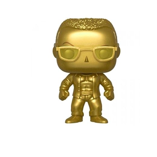 En Oferta Funko Pop! Wwe: Smackdown Live 20Th Anniversary - The Rock (Gold Metallic) (Nycc Debut)