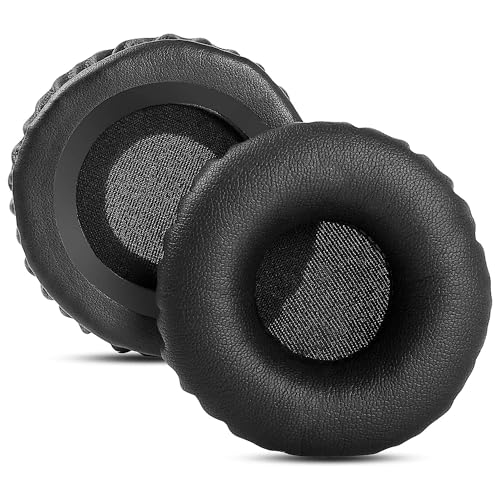 HTINDUSTRY Almohadillas Auriculares Premium de Repuesto compatibles con Philips SHB3060/SHL3065/SHL5000/SHL5001/SHL5002/SHL5003/SHL5010/SHL5011 Almohadillas Auriculares de Piel de proteína más Suave