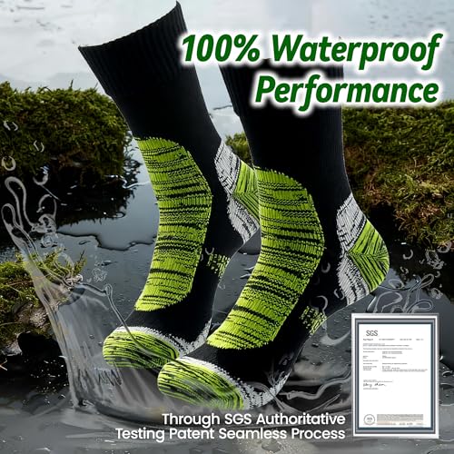 Image of RANDY SUN Waterproof Breathable Socks, [SGS Certified] Unisex Novelty Skiing Trekking Hiking Wading Trail Socks