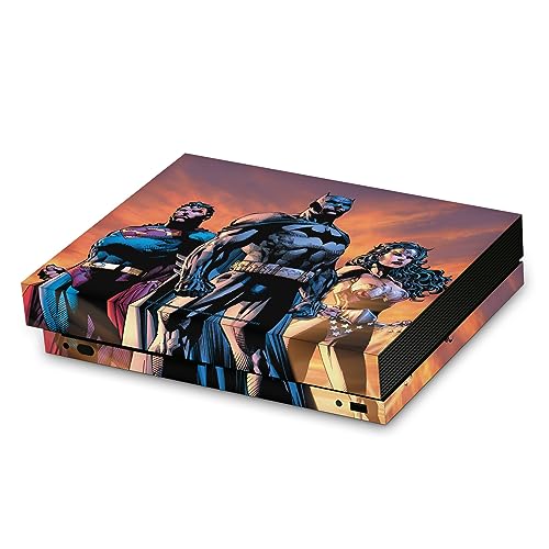Autocollant Xbox One X Justice League pour créer un espace gaming unique