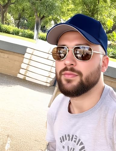 The Fresh Classic Retro Metal Frame Polarized Sunglasses Rectangular Sun Glasses2