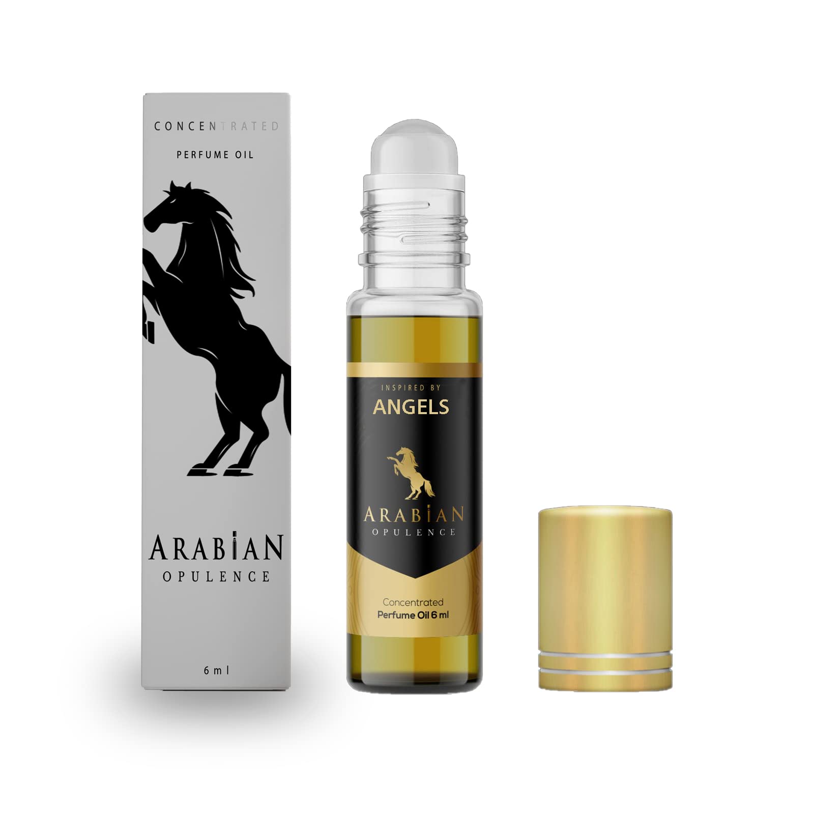 FR27 ANGEL olejek perfumowy dla kobiet. Butelka w rolce 6 ml, obfitość arabska. Słodka/paczuli/balsamiczny/ciepły korzenny/owocowy/drzewny