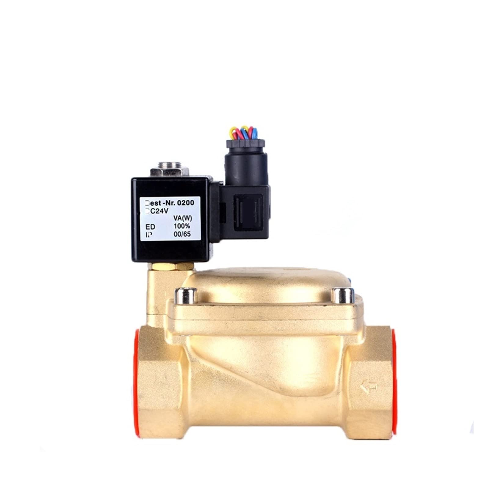Youngran 1/4 "3/8" 1/2 "3/4" 1 "1-1/4" 1-1/2 "2" Alta presión 1.6MPA 0927 Normalmente válvula de solenoide solenoide de latón Normalmente válvula de solenoides piloto Leisurely