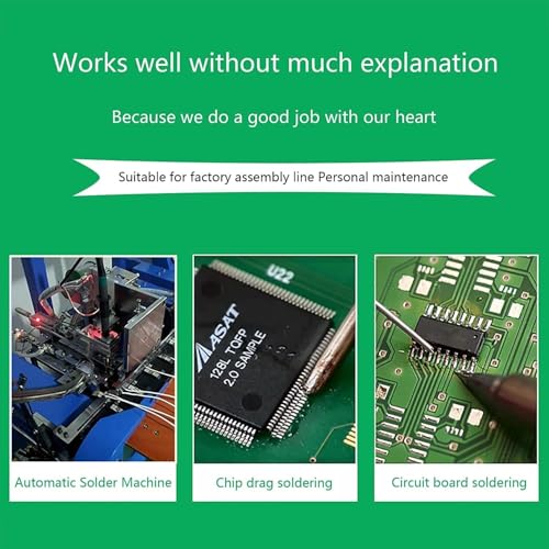 Image of Lead Free Solder Wire, 0.8mm Soldering Wire with Rosin Core Solder 50g Content 2.2% Solder Flux Sn99.3-Pb0.7 Electronic Solder Best Solder for Electronics Electrical Soldering