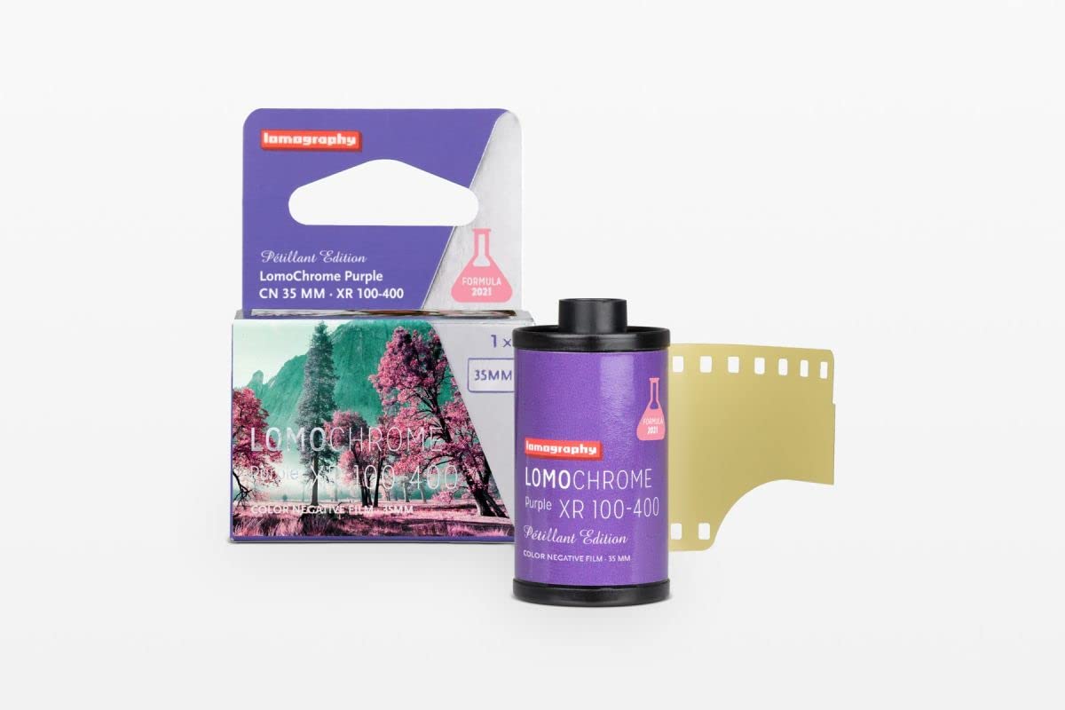 Amazon | 2021 LomoChrome Purple Pétillant 35mm ISO 100–400 Amazon | 2021 LomoChrome Purple Pétillant 35mm ISO 100–400