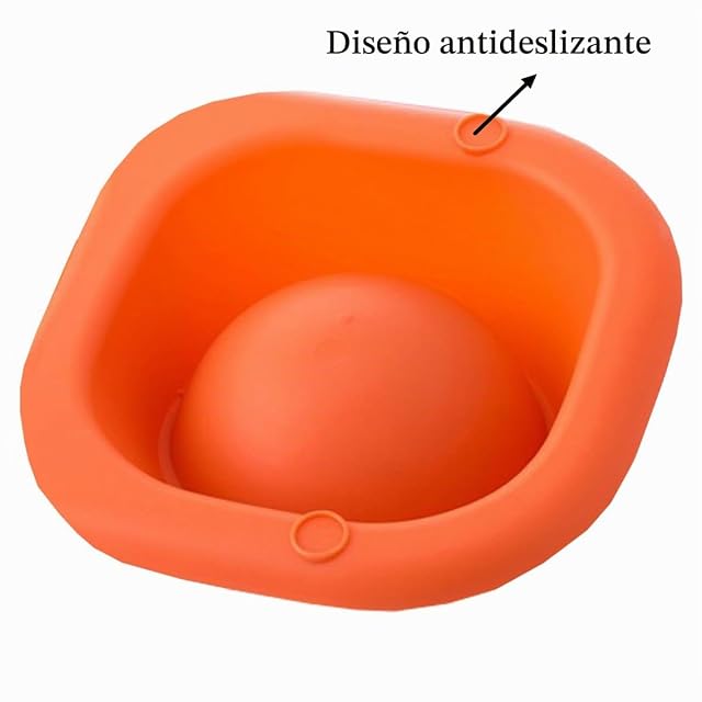 Foto 4 de 7 de GRPET Cuenco Elevado de Acero Inoxidable Inclinado, comedero y comedero Antideslizante, sin derrames