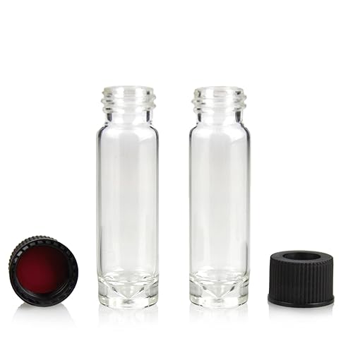 Miniatura 4 de PEKYBIO Vial de alta recuperación, rosca de tornillo 13-425, transparente, 0.1 fl oz, 0.591 x 2.008 in, 100PK