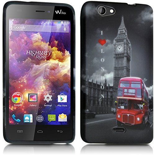 Seluxion - Housse Coque de Protection Semi Rigide Matière Gel pour Wiko Highway Signs - Motif ZA05