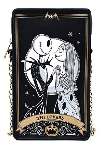 Loungefly x Disney The Nightmare Before Christmas Tarot Cards Double Sided Crossbody Bag