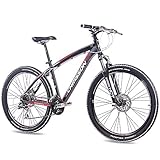 FLEXIBILITÄT UND SICHERHEIT - Mit der 24 Gang Shimano Acera Schaltung bist du ganz flexibel. Du hast in jeder Situation den passenden Gang. Die mechanischen Shimano Scheibenbremsen sorgen wiederum für ein präzises Bremsen unabhängig von Gelände- oder Wetterbedingungen