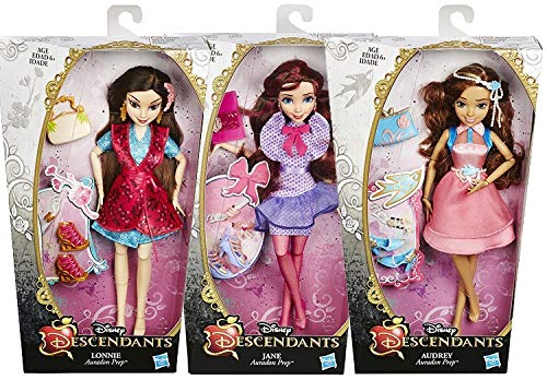 Hasbro - Disney Los Descendientes Los niños ordenados por Auradon en Traje Favorito (Modelos...