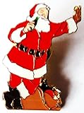 Pin Coca Cola - Weihnachtsmann mit Arm oben - Pin
