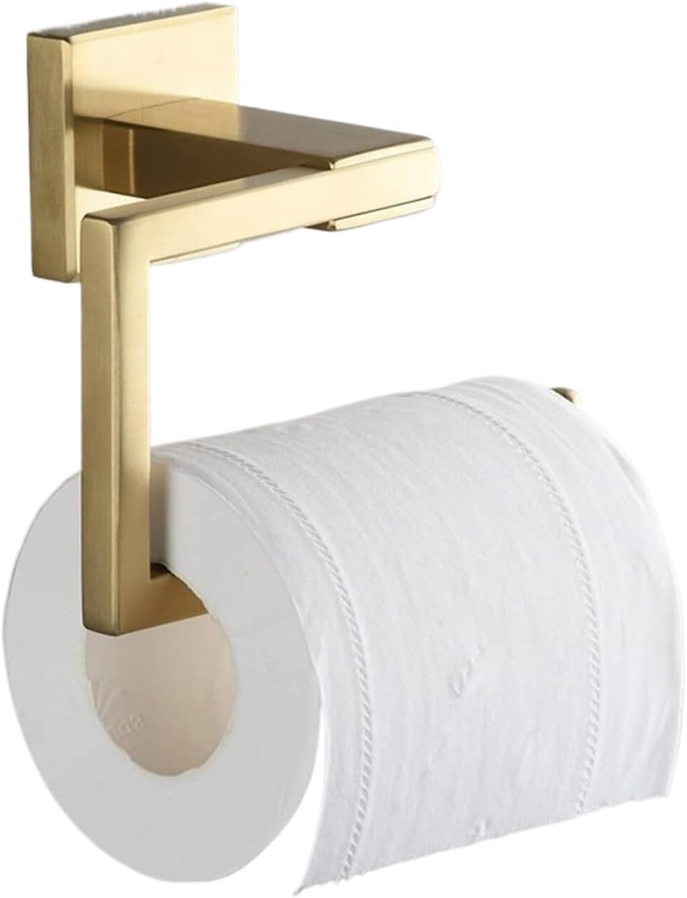 Toilet Paper Holder Toilet Paper Holder Metal Wall Mounted Or Free Standing Bathroom Tissue Storage Roll Tissue Roll(Silver Wire Drawing)