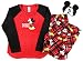 Disney Mickey Mouse Plush Pajama Sleep Set w/ Eyemask - Medium
