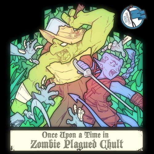 Zombie Plagued Chult I #14 Upside Down Podcast Por  arte de portada