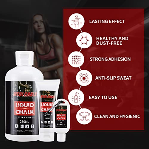 image for MEDI CHALK Liquid Chalk, Sports Chalk, Hand Grip Chalk,Weightlifting C