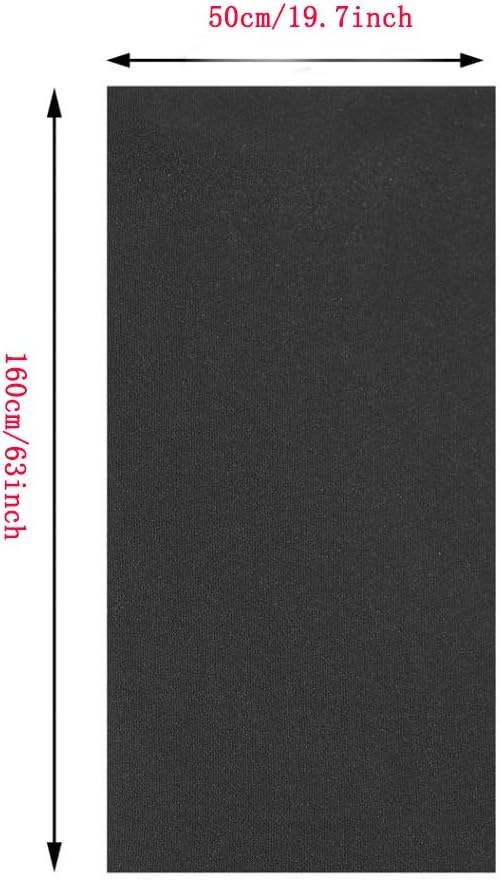 Flushbay Speaker Grill Cloth Black Speaker Fabric Protective Dustproof Mesh Cloth Stereo Fabric for Audio Amplifier Speaker Repair 50x160cm/19.7’’x63’’ (Black) : Electronics