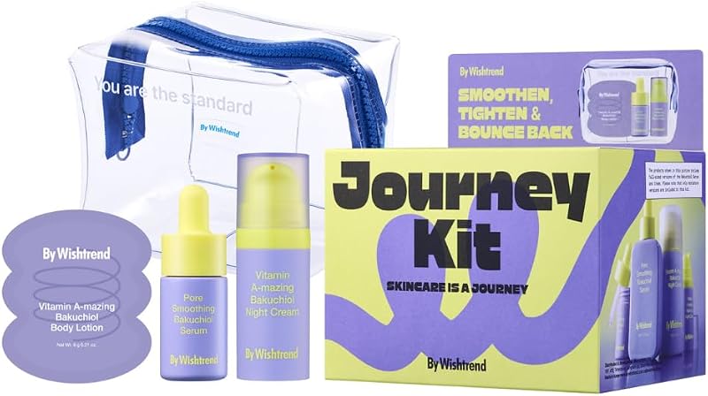 Kit de cuidados da pele com bakuchiol BY WISHTREND