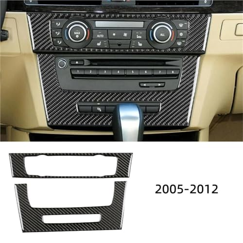 Carbone BMW E90 insert intérieur luxe pour habillage de console centrale élégante