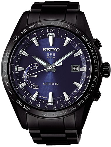 Seiko astron Reloj para Hombre Analógico de Automático con Brazalete de Titanio SSE111J1