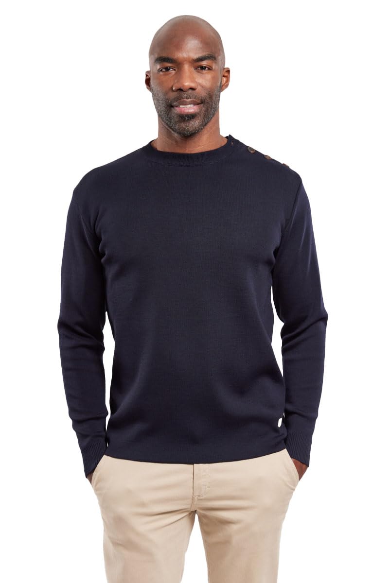 Armor-Lux Men's Multicolour (Navire 300) Armor Lux 76829 Jumper Not Applicable, Large