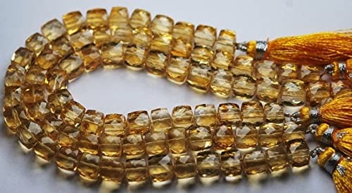 Citrine naturelle facettée LKBEADS de qualité supérieure pour bijoux artisanaux