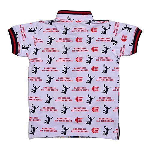 Image of Wish Karo | Boys Printed T-Shirts Multi-Color for Boys - Cotton - (T2494)