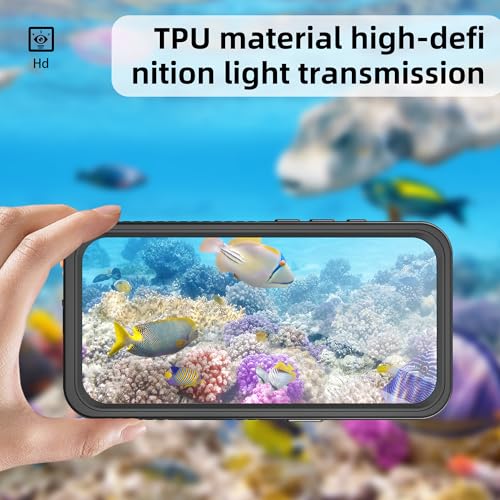 Coque étanche pour iPhone 16 évite les rayures et l'eau 3m - 5