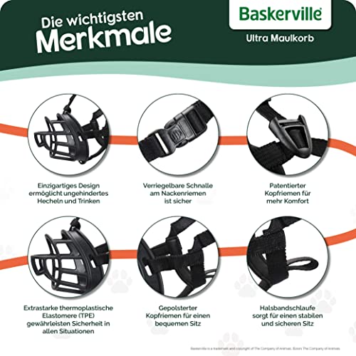 Maulkorb Baskerville Ultra von Company of Animals, Größe 5