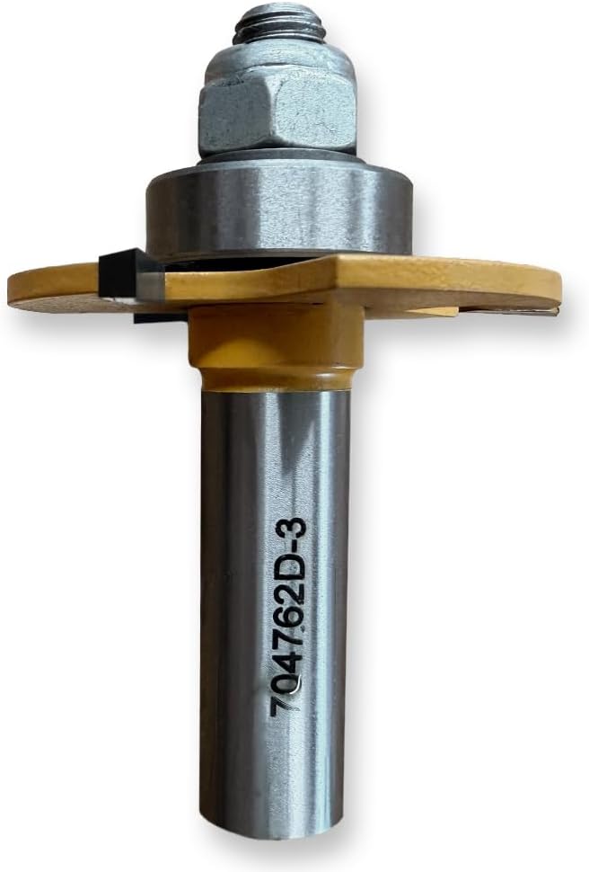 Sommerfeld 3-Wing Slot Cutters Router Bit Woodworking Tool 1/8 KERF, 1/2SH
