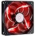 Cooler Master SickleFlow 120 - Sleeve Bearing 120mm 3-Pin LED Silent Fan for Computer Cases, CPU Coolers, and Radiators - Red