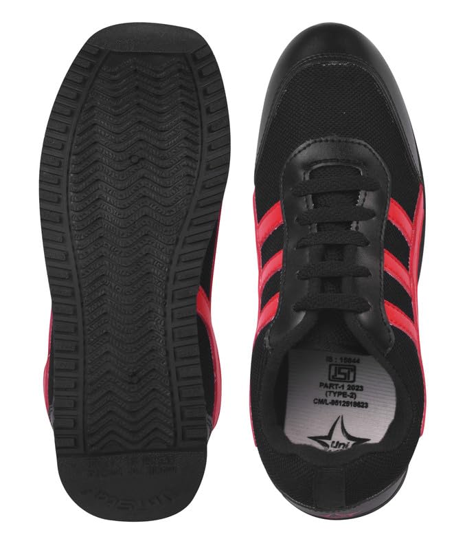 Image of Unistar Sports Shoes for Men | Non-Slippery Shoes | Comfortable & Water Resistant | Outdoor, Casual, Jungle, Sports, Running, Hiking, Trekking