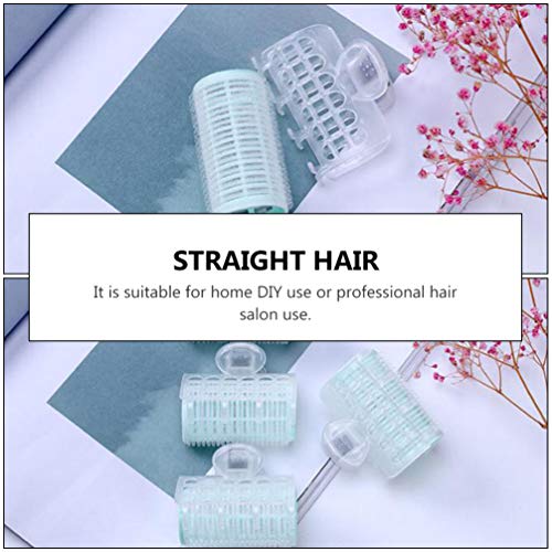 Beaupretty 4 rolos autoaderentes de cabeleireiro de salão de beleza, rolos de cabelo jumbo autoadesi
