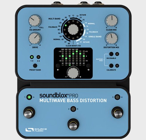 Source Audio SA141 Soundblox Pro Multiwave Bass Distortion 
