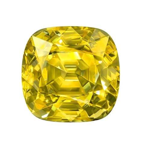 Galaxy Gems Amazing Yellow Sapphire Stone �I���W�i���F��6���b�e�B�v�N���W�X�g�[�� 5.5�J���b�g �N�b�V�����`�� �J�i�J�v�V�����K�� �O�����g�i �v�V���p���K�� �v�V�����K�� �v�V�����K���X�g�[�� �����O�p�X�g�[