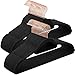 Lot De 50 Cintres En Velours SONGMICS - Antidérapants, Crochet Métal, Support 5 Kg, Design Fin