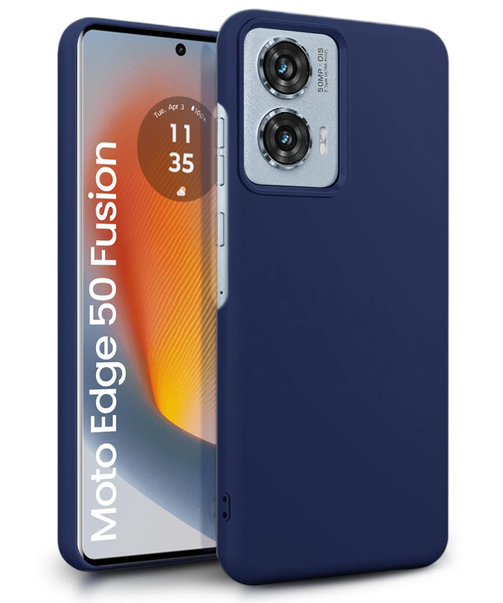 WOW IMAGINE Slim Frameless Back Cover for Motorola Moto Edge 50