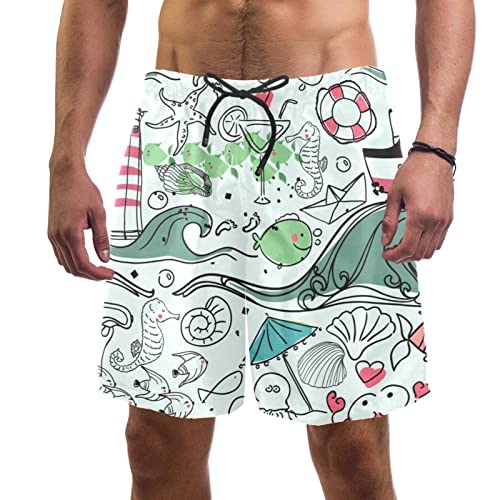 Maillots de bain hommes anti-irritation : short HadHfun séchage rapide