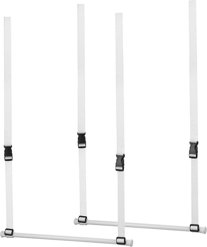 Amyhill 2 Pack Double Hanging Closet Rod Extender Width and
