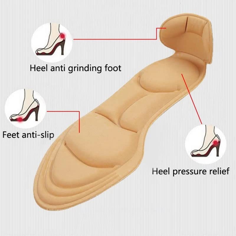Semelles talons hauts confortables et respirantes taille unique - 5