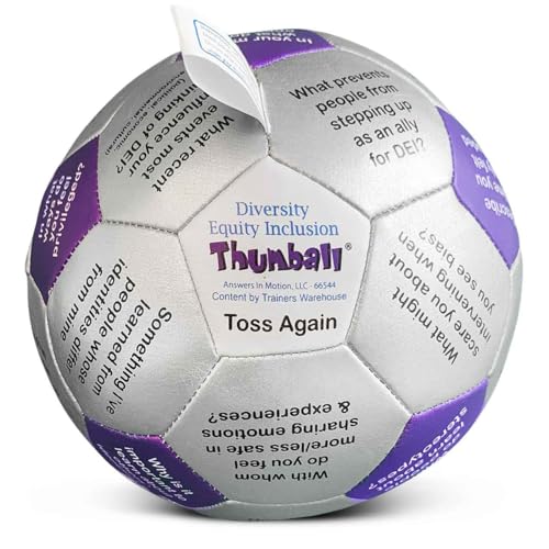 Image of Trainers Warehouse 6 inch Thumball Collection, 32 Prompts for Conversation, Team Building, Relationship and Training
