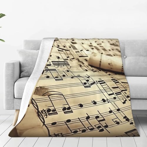 Couverture douce musique, un plaid réconfortant pour harmoniser votre intérieur