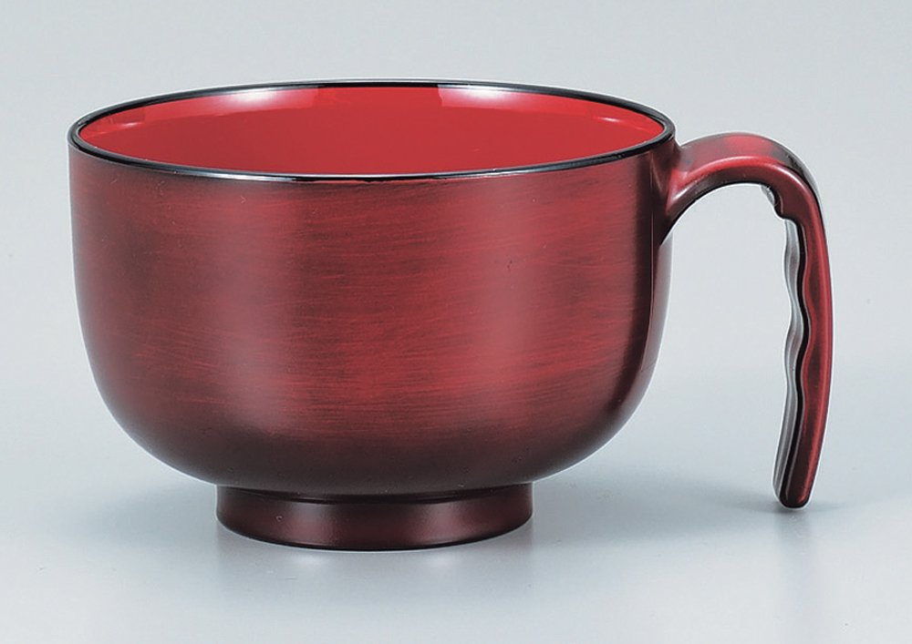 Amazon.co.jp: カノー らくらく汁椀 茜杢目 71685 : ホーム＆キッチン