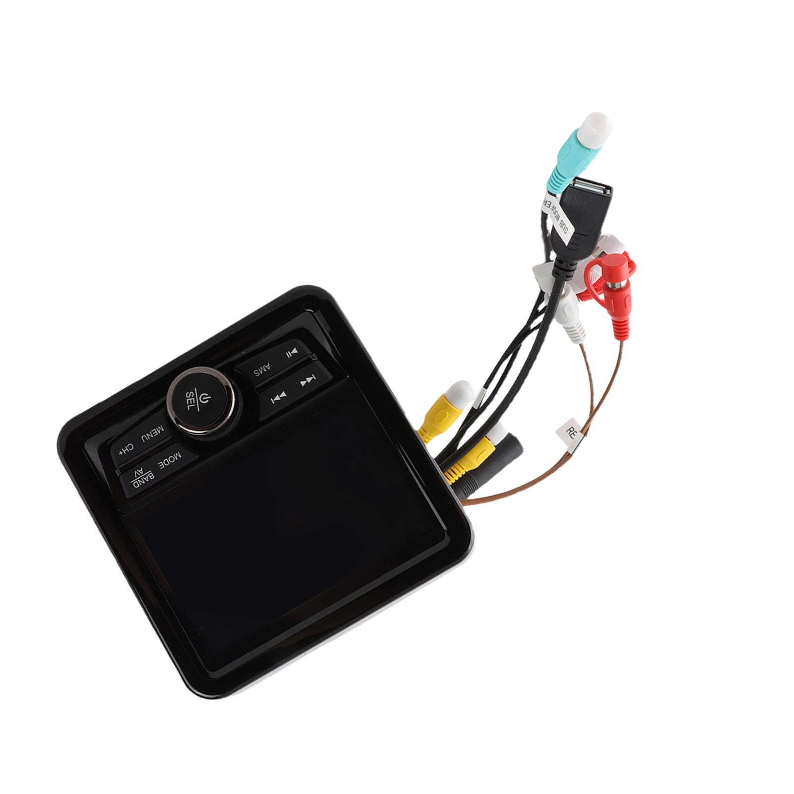 Generic Odbiornik Stereo Marine Gauge 4-calowy Odtwarzacz MP5 Bluetooth do Pływania łódką i Jednostkami Pływającymi Doskonałe Wrażenia Dźwiękowe