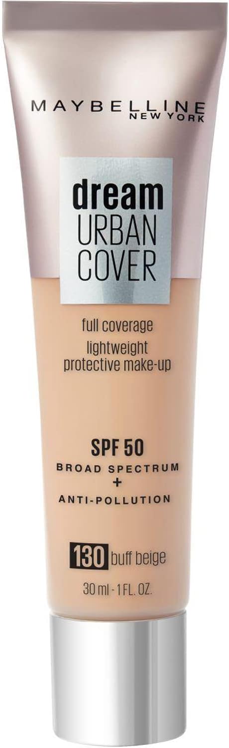 Vloeibare Foundation Dream Urban Cover Maybelline SPF50 (30 ml)