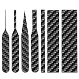 7 PCS Carbon Fiber Sanding Sticks, Hobby Model Making Tools, Professional Polishing Sanding Sticks for Sticky...