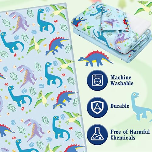 Image of Fanfanwin Kids Nap Mat Cover for Boys and Girls 47 x 21.25 Inch Vinyl Sleeping Mat Cover for Toddler Care Preschool Children Kindergarten