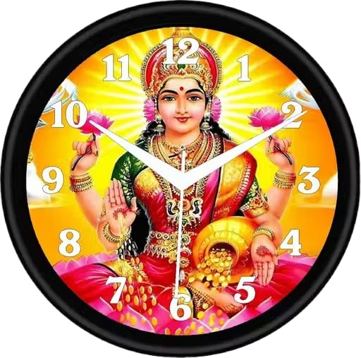 Image of Devansh Crafts Clock Decorative Designer and Stylish Glass Analog Wall Clock Suitalbe for Living Room Hall Bedroom, Office DCC A971 Clock